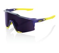 Gafas de sol de ciclismo 100% SPEEDCRAFT Sport Performance (brillantes digitales metαlicos mate - lentes morado oscuro)
