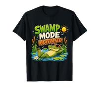 Gafas de Sol de cocodrilo activadas en Modo pantano Humor Camiseta