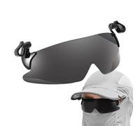 Gafas de sol de - con clip de sombrero - Gafas de sol exteriores con protección UV - Para con caña ciclismo conducción golf senderismo marido esposa madre padre mujeres