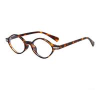 Gafas de sol de diamante con marco pequeño de moda para mujer, UV400, ligeras, con bisagras de metal, de policarbonato, geométricas, para conducir al aire libre, carey azul, colores de bloque (F)
