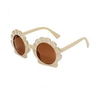 Gafas de sol de dibujos animados para creadores de tendencias, moda navideña, marco de dibujos animados de gran tamaño para niños, marco de gran tamaño para la playa para niños, caqui, Talla única