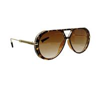 Gafas de sol de doble puente con estampado retro con marco redondo, lentes degradados para mujer, para viajes diarios, actividades al aire libre, gafas de sol para mujer