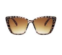Gafas de sol de felino, sombra cuadrada, protección UV, marco ligero, gafas de mujer para playa, vacaciones, sesiones de fotos, nupcial, Té doble de , Refer to description