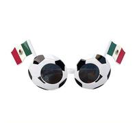 Gafas de sol de fútbol con bandera nacional, gafas temáticas de fútbol mundial 2026, accesorios para fiesta de fútbol y suministros deportivos para celebración de fotos, para fanáticos del fútbol