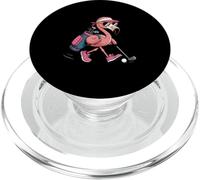 Gafas de sol de golf rosa flamenco mujer mujer golfista amante del golf PopSockets PopGrip para MagSafe