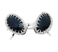 Gafas de sol de moda con marco de remaches para un aspecto elegante y protección solar para uso diario y de fiesta, gafas de sol