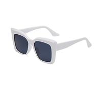 Gafas de sol de moda con montura grande de ojo de gato para hombres y mujeres, decoración de tiro callejero, parasol para vacaciones al aire libre (color: G, tamaño: mediano)