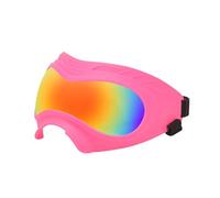 Gafas de sol de moda para perro con almohadilla de nariz de silicona suave, diseño a prueba de sol, para caminar diario y sesiones de fotos, gafas ajustables para mascotas