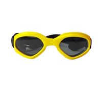 Gafas de sol de moda para perros, resistentes al viento, plegables, para mascotas pequeñas, con correa elástica ajustable