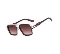 Gafas de sol de montura cuadrada, lentes de alta resistencia, protección UV400, gafas de sol unisex para vacaciones y uso diario