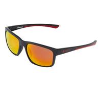 Gafas de sol de natación Cairn (negro rojo mate polarizado)