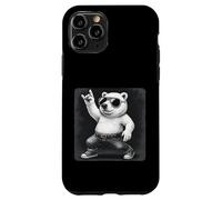 Gafas de sol de oso polar, música rock, divertidas, retro, cuernos Carcasa para iPhone 11 Pro