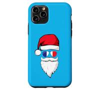 Gafas de Sol de Papá Noel francés con Bandera de Francia Humor Divertido Carcasa para iPhone 11 Pro