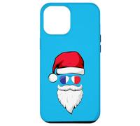 Gafas de Sol de Papá Noel francés con Bandera de Francia Humor Divertido Carcasa para iPhone 12 Pro MAX