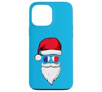 Gafas de Sol de Papá Noel francés con Bandera de Francia Humor Divertido Carcasa para iPhone 13 Pro MAX