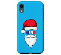 Gafas de Sol de Papá Noel francés con Bandera de Francia Humor Divertido Carcasa para iPhone XR