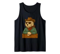 Gafas de Sol de Perro Pastor inglés Country Rodeo Western Cowboy Camiseta sin Mangas