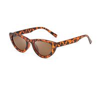 Gafas de Sol de triángulo Negro Retro de Moda Simple de Moda Anti-Ultravioleta para Mujeres y Hombres (Marco Rosa hojuelas Rosas)