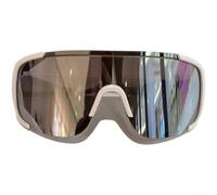 Gafas de sol deportivas para hombre y mujer, montura grande con protección UV, resistente al viento, para ciclismo y esquí, material de policarbonato ligero, ajuste ergonómico, color negro (C)
