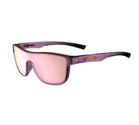 Gafas de sol deportivas Sizzle, ideales para ciclismo, golf, senderismo, pickleball, correr, tenis y aspecto de estilo de vida moderno, Crystal Peach Blush (lente de espejo rosa), Medium