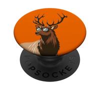 Gafas de sol divertidas de ciervo alce - Hunt Hunter Hunting Season PopSockets PopGrip Adhesivo