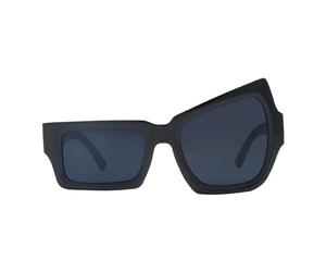 Gafas de sol divertidas para mujer, anteojos irregulares con forma divertida para mujer, cómodos y ligeros, lentes de sol asimétricos para reuniones llenas de risas