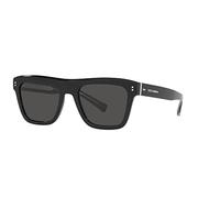 Dolce&Gabbana Hombre Sunglass DG4420 - Color del Marco: Negro, Color de la Lente: Gris Oscuro