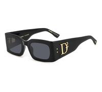 Gafas de Sol Dsquared2 D2 0109/S BLACK/GREY 52/23/140 para mujer