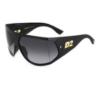 Gafas de Sol Dsquared2 D2 0124/S BLACK GOLD/GREY SHADED 75/11/115 para hombre