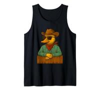 Gafas de Sol Duck Cowboy Hat Country Texas Rodeo Western Ranch Camiseta sin Mangas