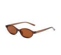 Gafas de Sol elipse con Montura pequeña para Mujer, anteojos de Sol Redondos y Negros de Marca, Gafas de Sol Circulares de diseñador para Hombre y Mujer