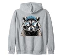 Gafas de Sol Feral Kid Raccoon Diseño de Gorra Sudadera con Capucha