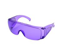 Gafas de sol festivales forma divertida ruina de moda para hombres y mujeres marco de plástico ligero gafas coloridas cómodas protección ocular deportes correr violeta