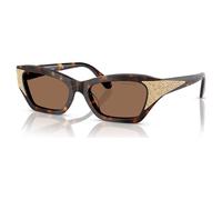 Gafas de sol, Forma de ojo de gato, SK6029, Marrones OS