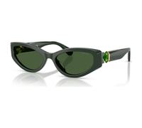 Gafas de sol, Forma de ojo de gato, SK6045, Verdes OS
