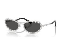 Gafas de sol, Forma ovalada, Clip-on 2 en 1, SK7044, Tono plateado OS