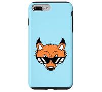 Gafas de Sol Fox Cool Look Up Mal Eyes Bad Fun Boy Cartoon Carcasa para iPhone 7 Plus/8 Plus