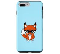 Gafas de Sol Fox Cool Look Up Mal Eyes Bad Fun Boy Cartoon Carcasa para iPhone 7 Plus/8 Plus