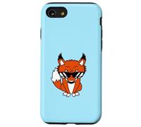 Gafas de Sol Fox Cool Look Up Mal Eyes Bad Fun Boy Cartoon Carcasa para iPhone SE (2020) / 7/8