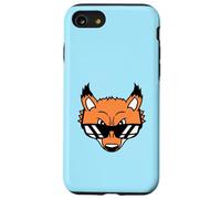 Gafas de Sol Fox Cool Look Up Mal Eyes Bad Fun Boy Cartoon Carcasa para iPhone SE (2020) / 7/8