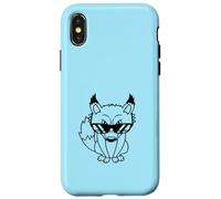 Gafas de Sol Fox Cool Look Up Mal Eyes Bad Fun Boy Cartoon Carcasa para iPhone X/XS
