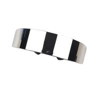 Gafas de sol futuristas Cyclops - Cyclops Su -nglasses | Gafas decorativas de protección UV | Futuro | Gafas de sol sin montura de moda para mujeres y hombres, visera cibernética, Silver, Refer to