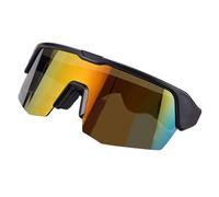 Gafas de sol genéricas de audio - Gafas de sol de audio inteligentes - Control de voz inalámbrico con función de protección UV Fashion Outdoor Fitness Drive Travel Safety Work Eyewear, dorado, Se