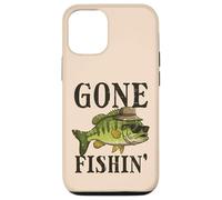 Gafas de Sol Gone Fishing Bass Fish Fisherman Hombres Mujeres Niños Carcasa para iPhone 12/12 Pro
