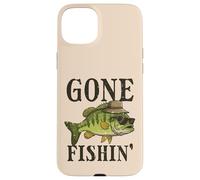Gafas de Sol Gone Fishing Bass Fish Fisherman Hombres Mujeres Niños Carcasa para iPhone 15 Plus
