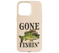 Gafas de Sol Gone Fishing Bass Fish Fisherman Hombres Mujeres Niños Carcasa para iPhone 15 Pro MAX