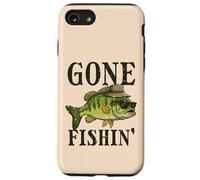 Gafas de Sol Gone Fishing Bass Fish Fisherman Hombres Mujeres Niños Carcasa para iPhone SE (2020) / 7/8
