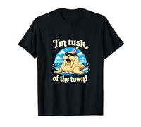 Gafas de Sol Im Tusk of The Town Walrus Pun Party Camiseta