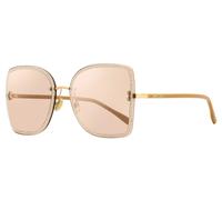 Gafas De Sol Jimmy Choo Leti Square Rimless FIB2S Nude/Gold 62mm