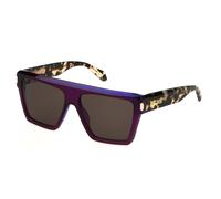 Gafas de sol just cavalli sjc032 09fe marrone+viola 57/15/145 unisex